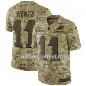 Miesten Philadelphia Eagles NFL Pelipaita WENTZ 11 Nike Salute to Service